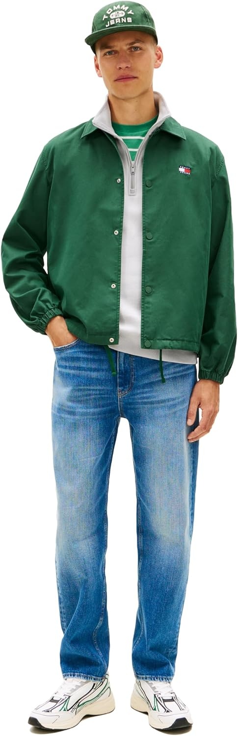 image:imageTommy Jeans Mens Regular Tapered Stretch JeansDenim Medium