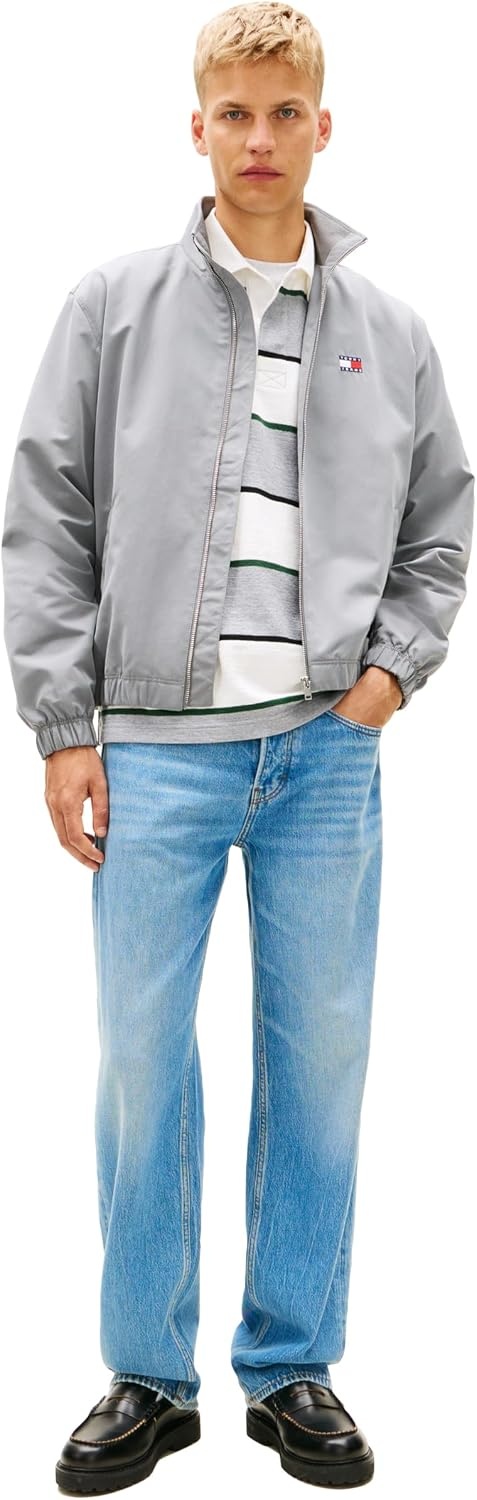 image:imageTommy Jeans Mens Relaxed Straight Stretch JeansDenim Light