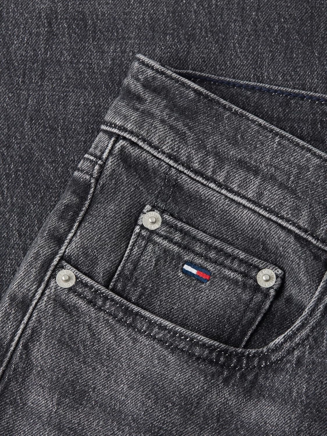 image:imageTommy Jeans Mens Slim Fit Stretch JeansDenim Black