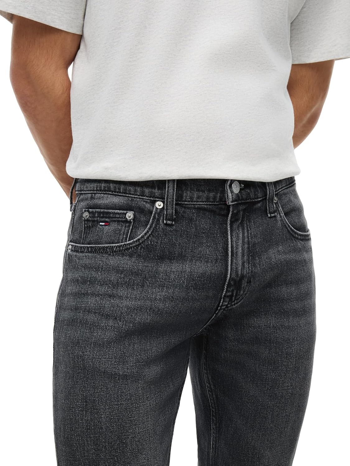image:imageTommy Jeans Mens Slim Fit Stretch JeansDenim Black