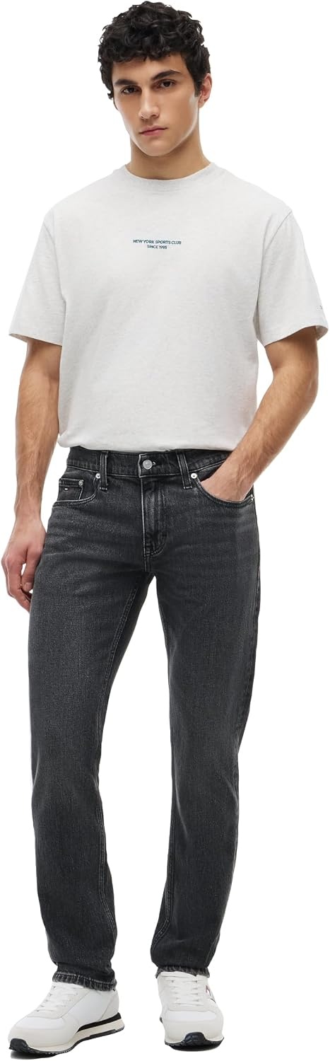 image:imageTommy Jeans Mens Slim Fit Stretch JeansDenim Black