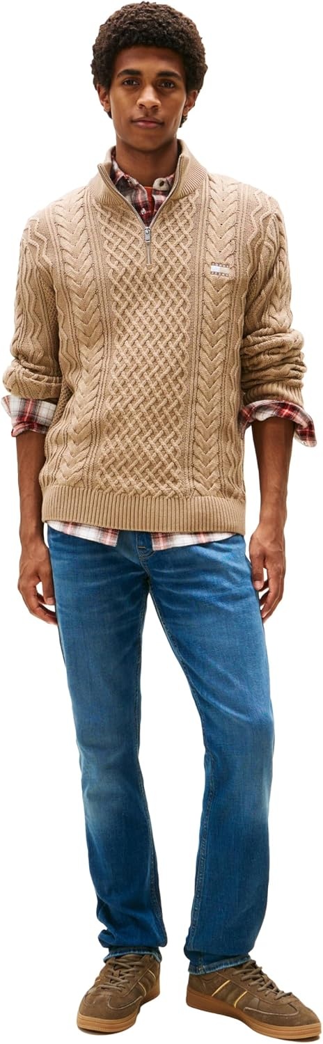 image:imageTommy Jeans Mens Slim Fit Stretch JeansDenim Dark