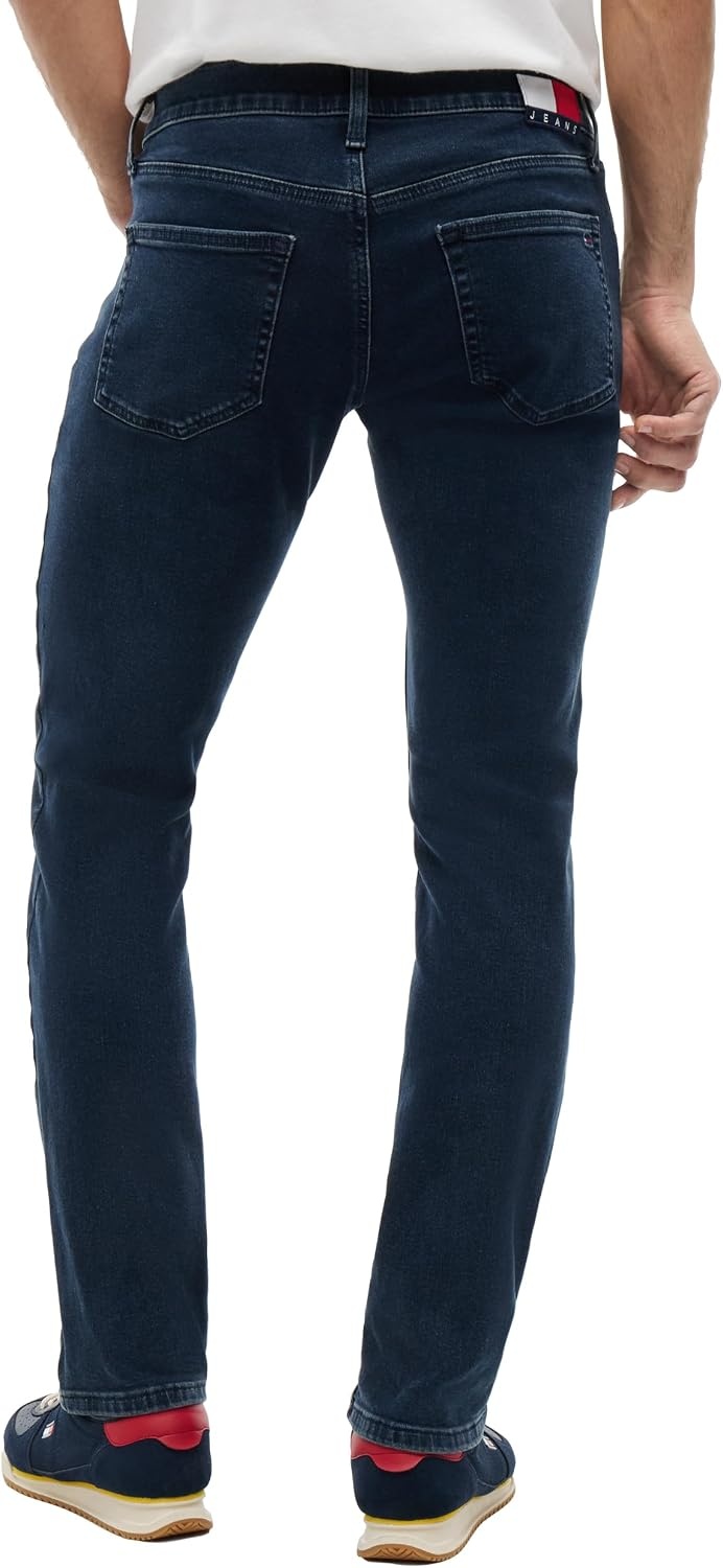 image:imageTommy Jeans Mens Slim Fit Stretch JeansDenim Dark Blue