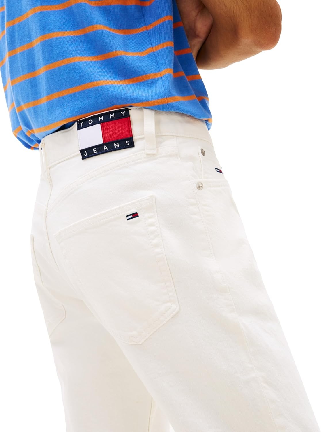 image:imageTommy Jeans Mens Slim Fit Stretch JeansDenim White