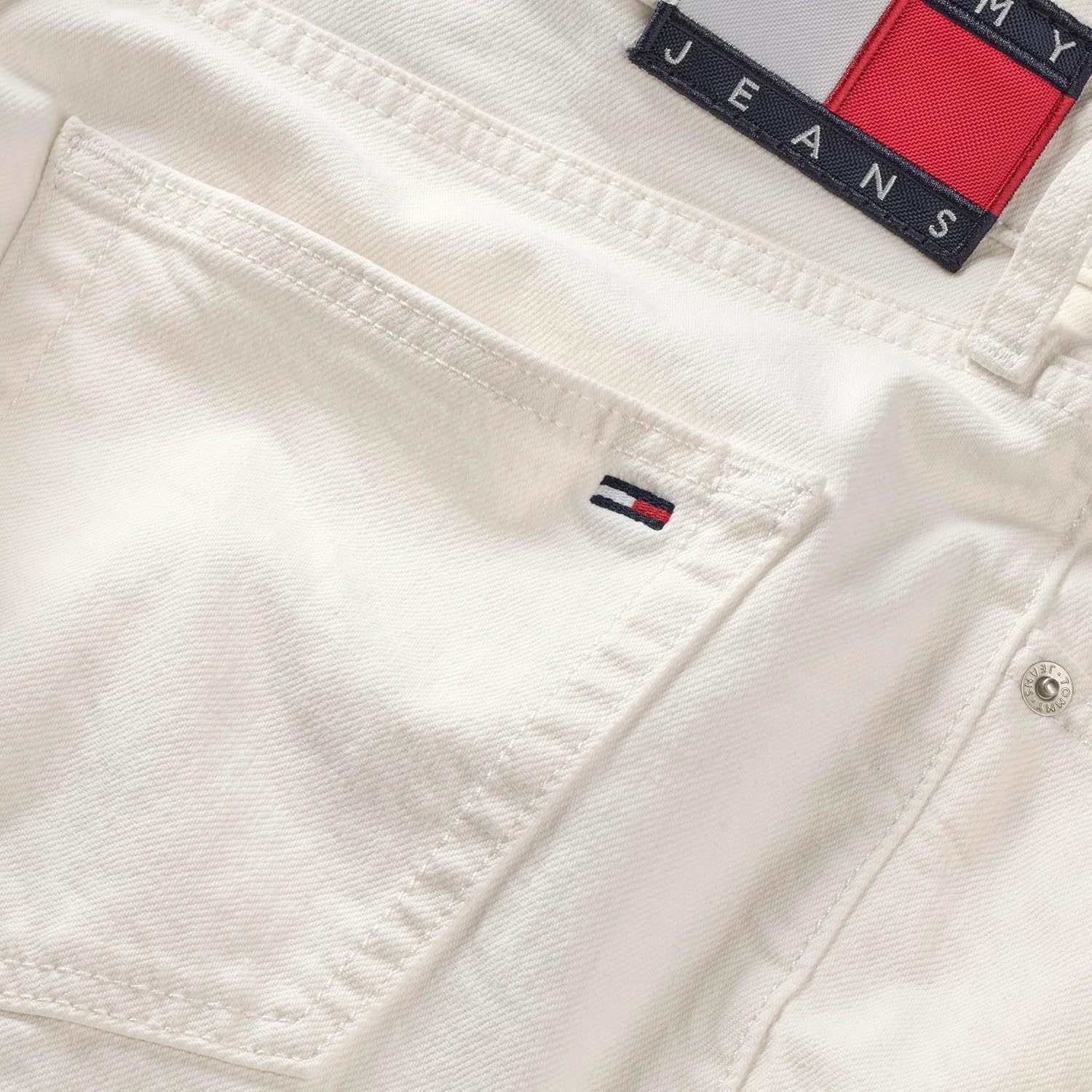 image:imageTommy Jeans Mens Slim Fit Stretch JeansDenim White