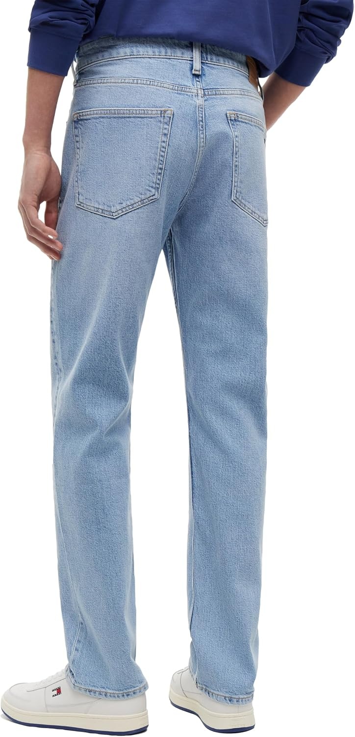 image:imageTommy Jeans Mens Slim Straight Stretch JeansDenim Light