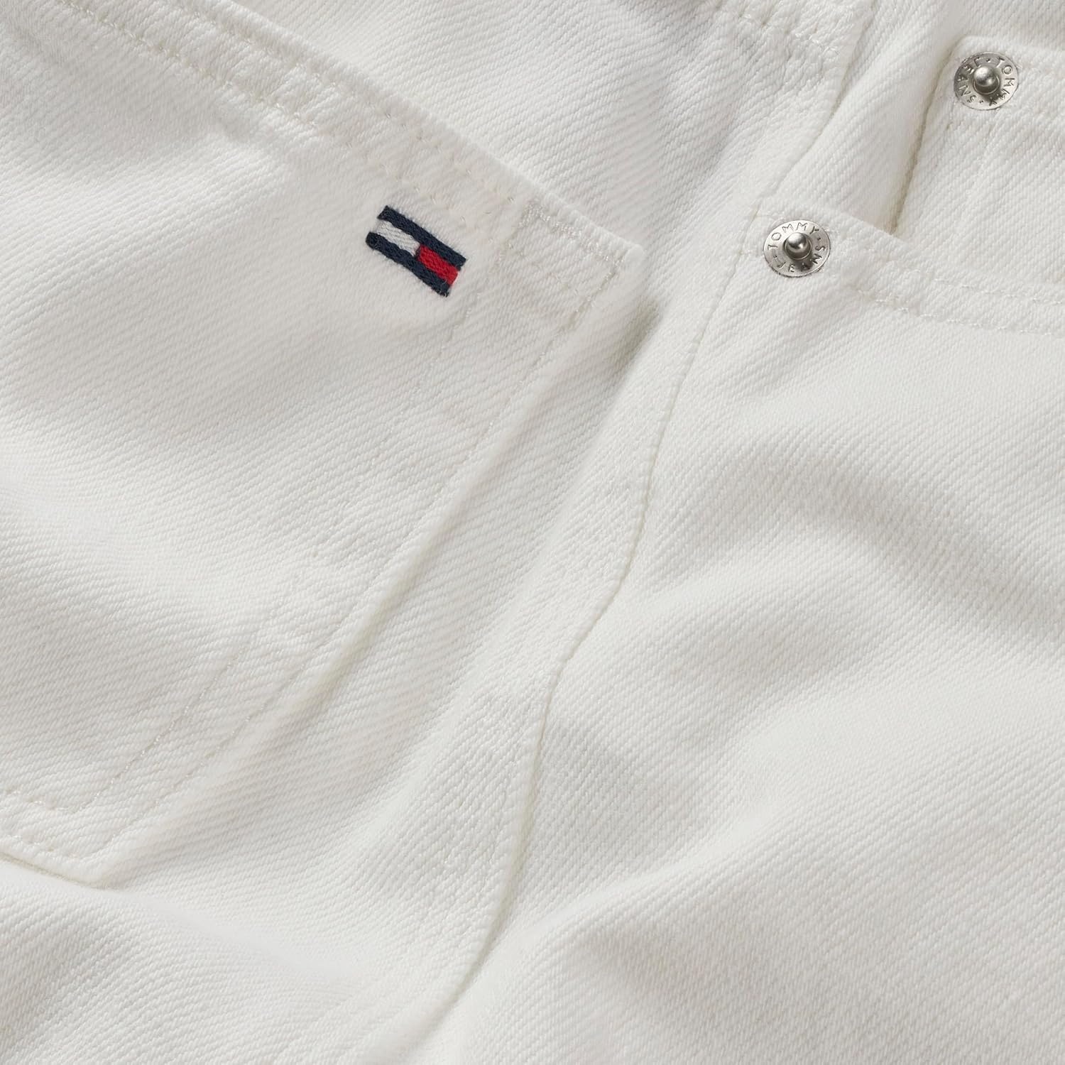 image:imageTommy Jeans Womens Claire High Rise Wide Leg JeansDenim White