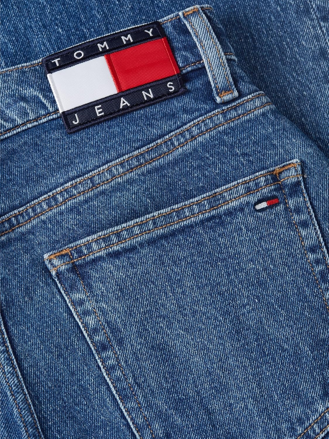image:imageTommy Jeans Womens High Rise Tapered Leg Mom JeansDenim Medium