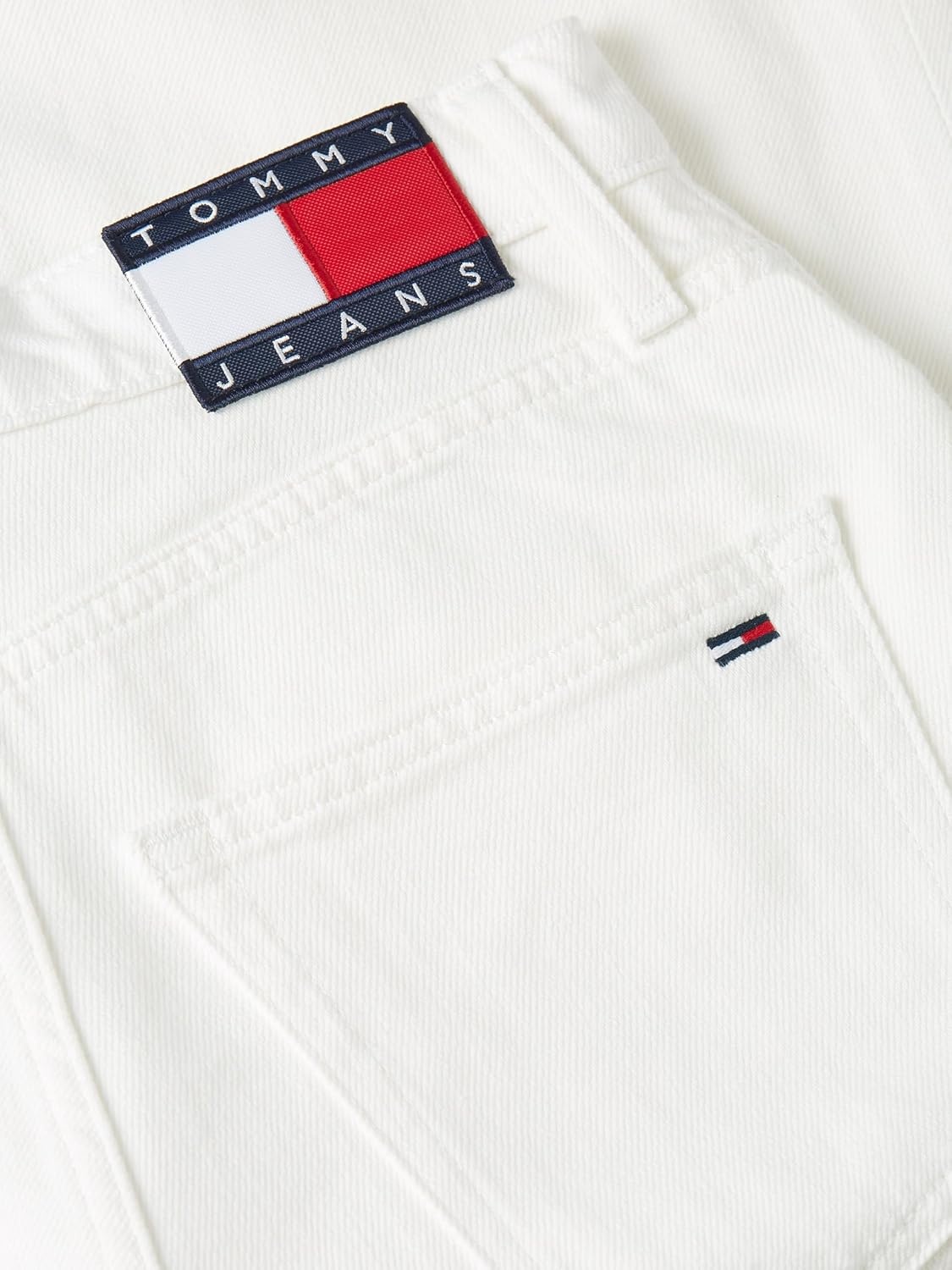image:imageTommy Jeans Womens Layla High Rise Slim Straight JeansDenim Bright White