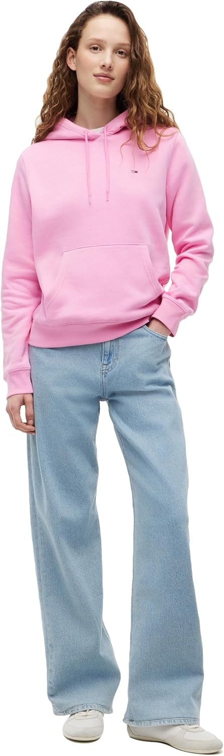 image:imageTommy Jeans Womens Mia Mid Rise Relaxed Straight JeansDenim Light