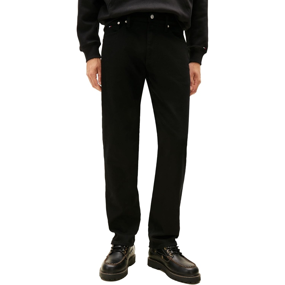 image:imageTommy Jeans Mens Slim Straight Stretch JeansDenim Black