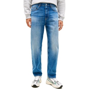 Tommy Jeans Men’s Regular Tapered Stretch Jeans(Denim Medium)