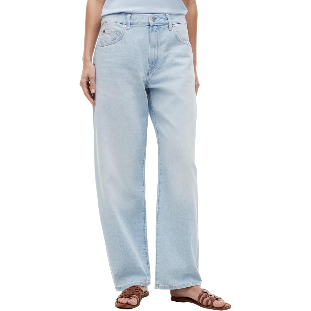 image:imageTommy Hilfiger Womens Mid Rise Lia Barrel JeansLia
