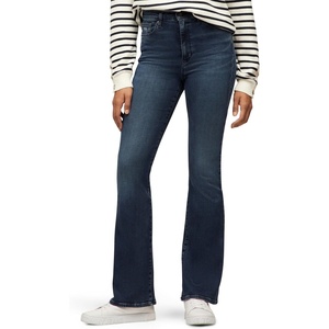Tommy Jeans Women’s Sylvia High Rise Flare Jeans(Denim Washed Blue Black)