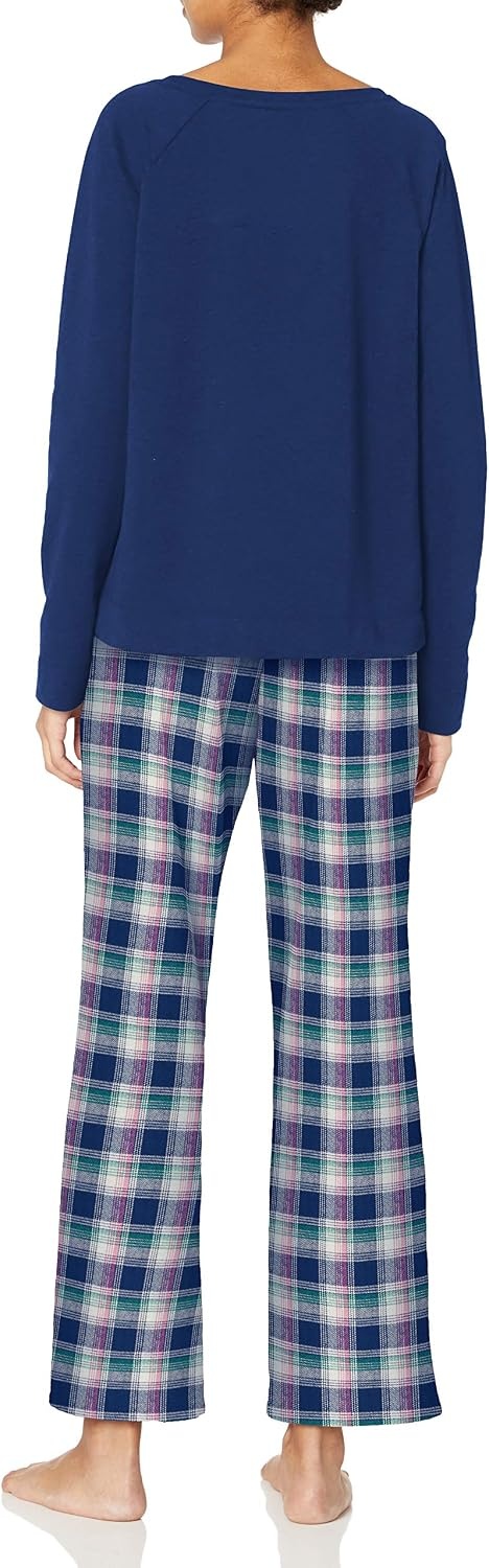 image:imageTommy Hilfiger Womens Top and Flannel Pant Bottom Pajama Set PjMs Molly Plaid