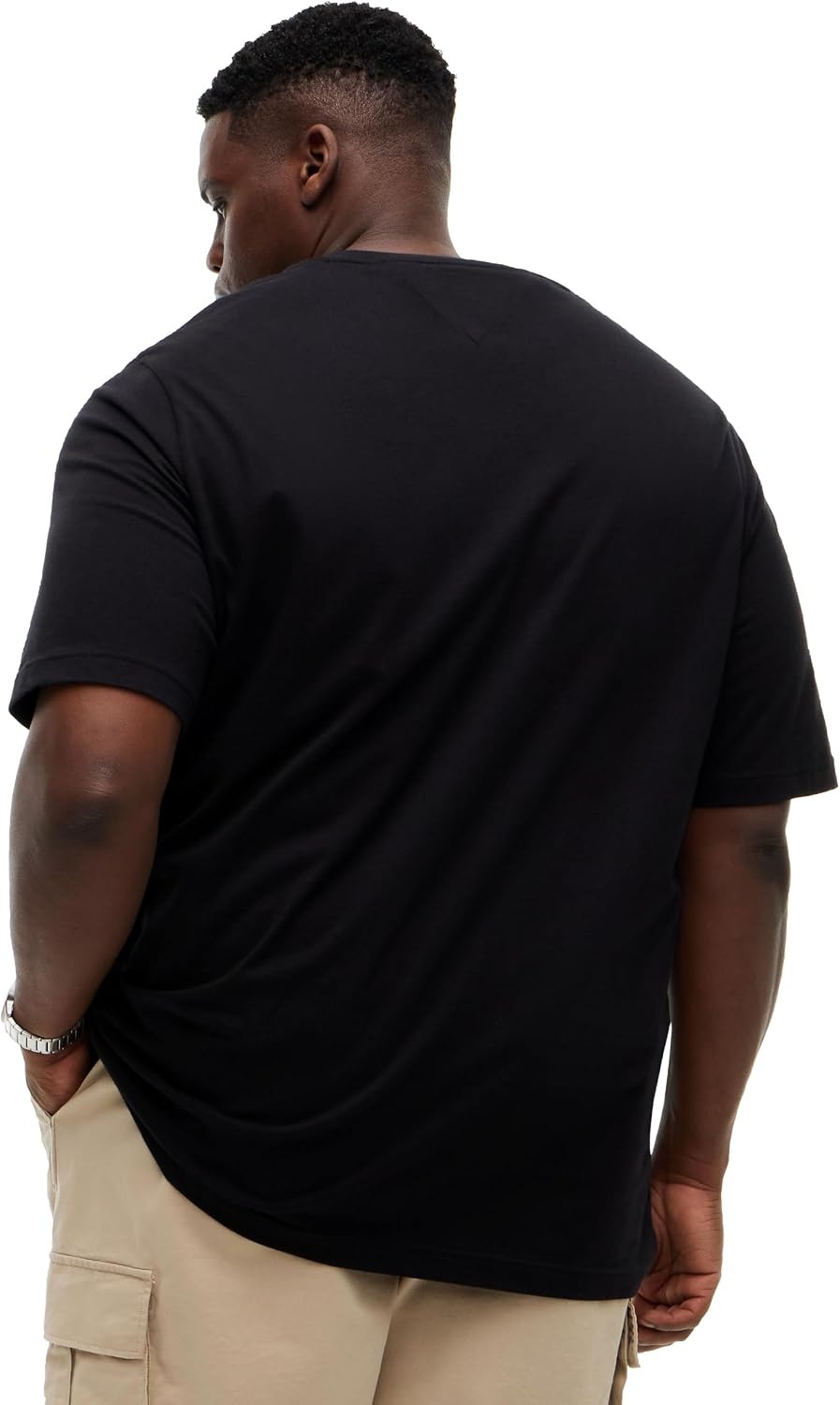 image:imageTommy Hilfiger Mens Short Sleeve Cotton Crewneck TShirts in Regular FitBlack