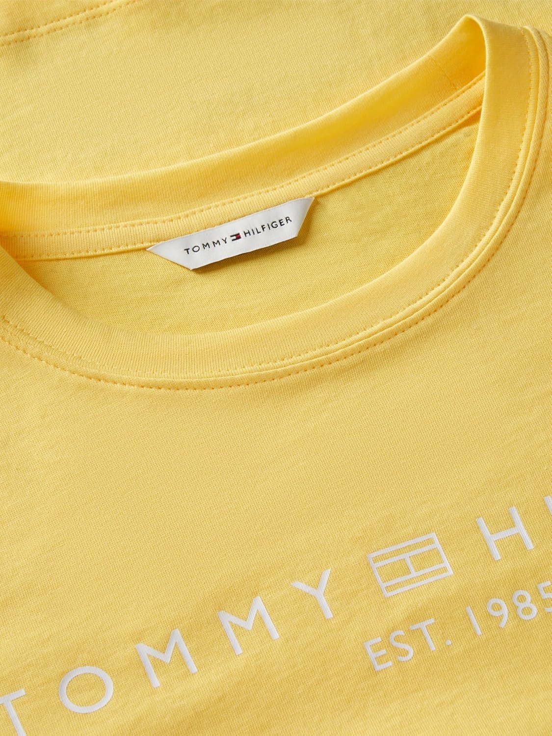 image:imageTommy Hilfiger Womens Short Sleeve Cotton Graphic Logo Crew Neck TShirtsCitronella