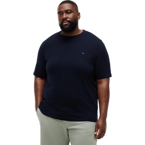 Tommy Hilfiger Men’s Short Sleeve Cotton Crewneck T-Shirts in Regular Fit(Desert Sky)