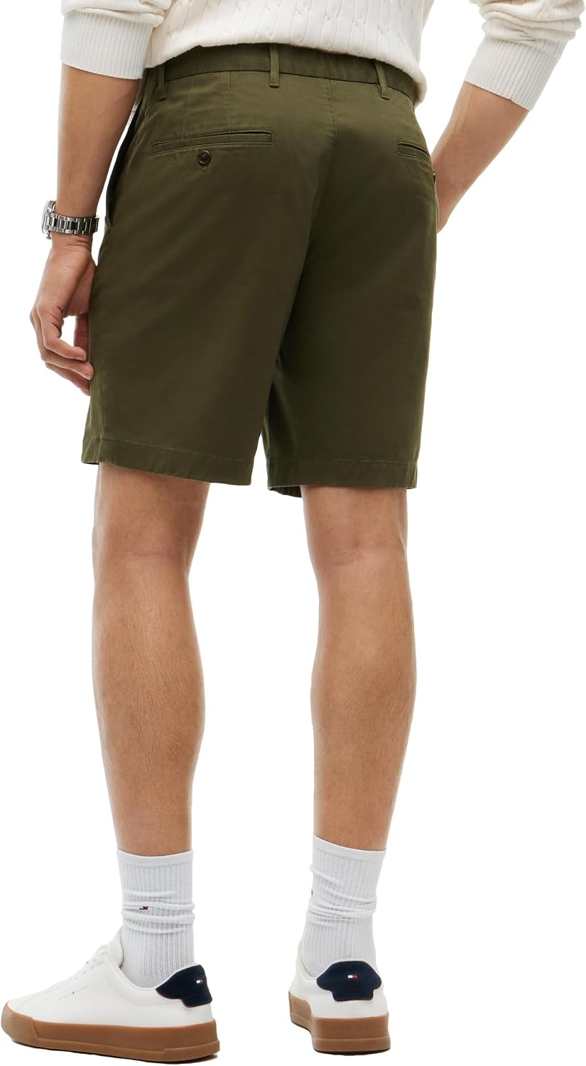 image:imageTommy Hilfiger Mens Casual Cotton Shorts 8 Inch with StretchHuntsman Green