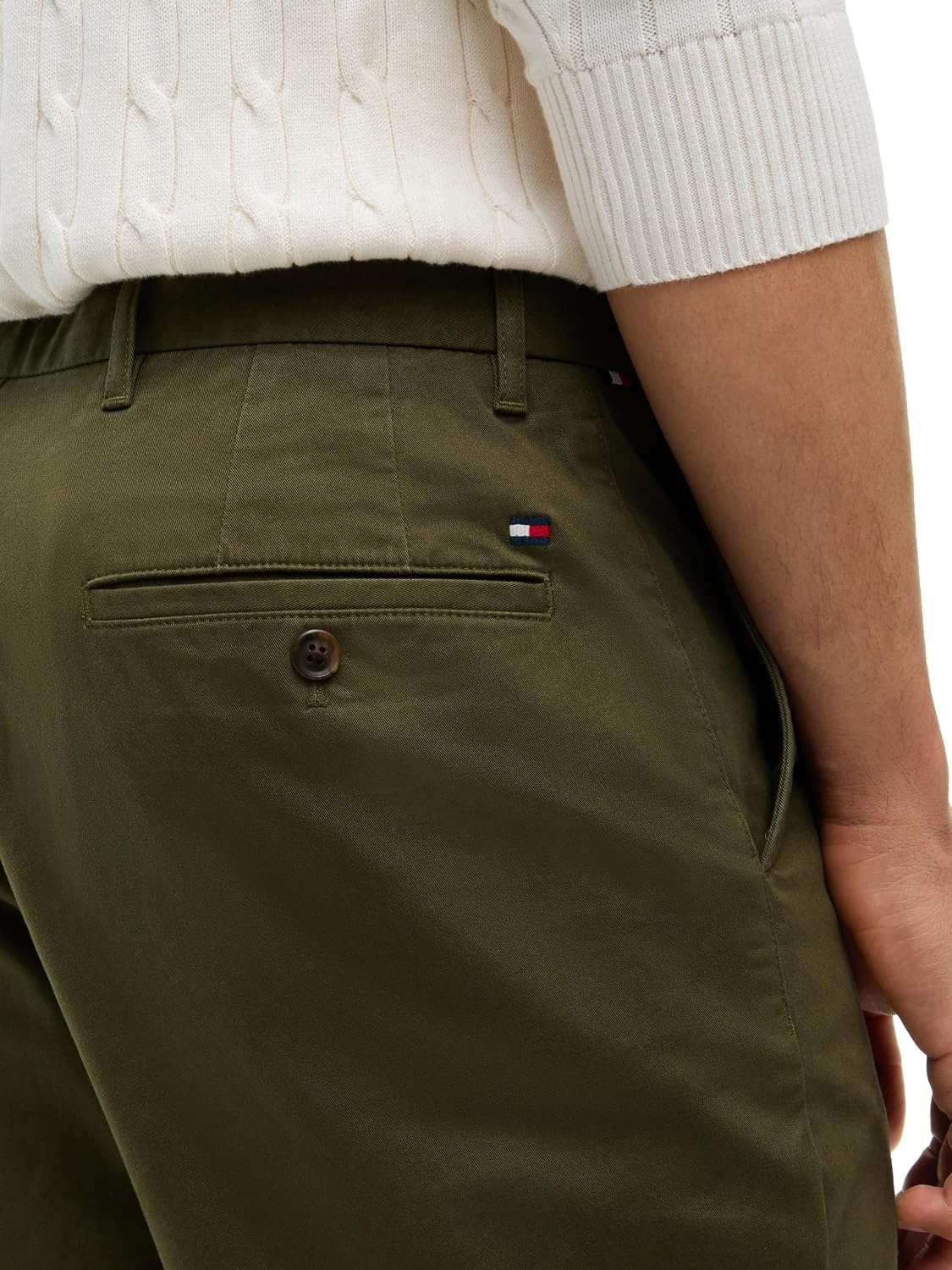 image:imageTommy Hilfiger Mens Casual Cotton Shorts 8 Inch with StretchHuntsman Green
