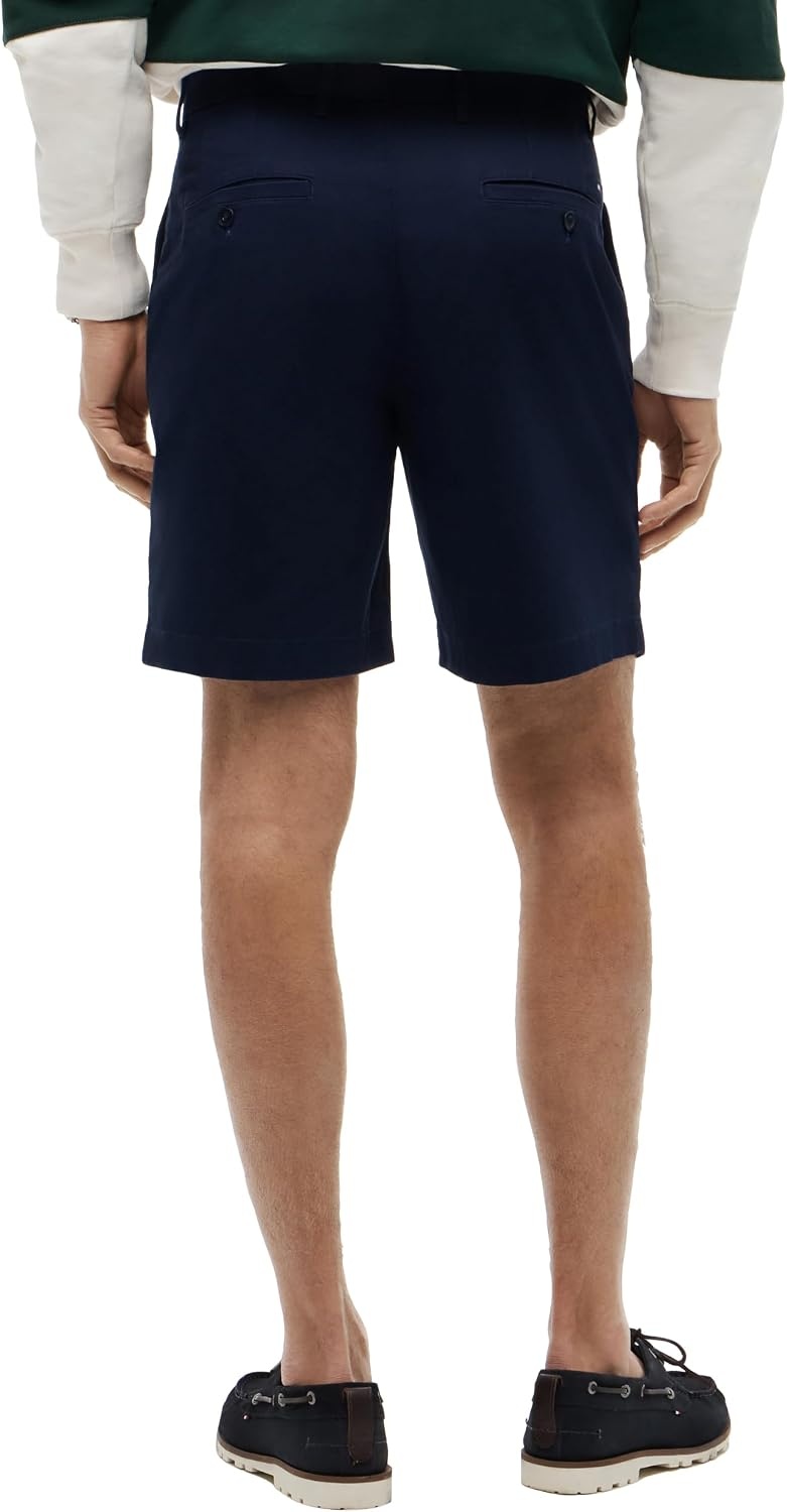 image:imageTommy Hilfiger Mens Casual Cotton Shorts 8 Inch with StretchNavy Blue