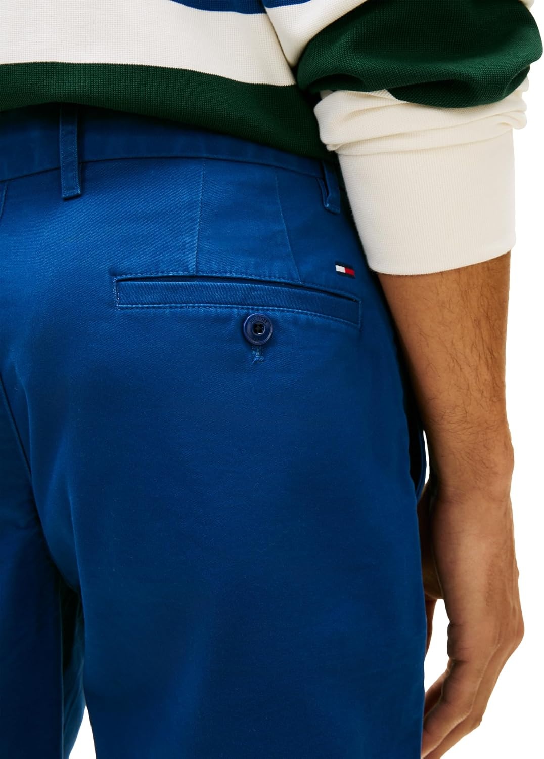 image:imageTommy Hilfiger Mens Casual Cotton Shorts 95 Inch with Stretch Also Available in Big and TallBlue Jean