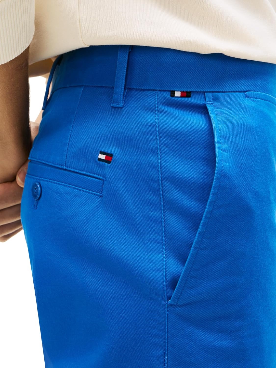 image:imageTommy Hilfiger Mens Casual Cotton Shorts 95 Inch with Stretch Also Available in Big and TallBlue Orbit