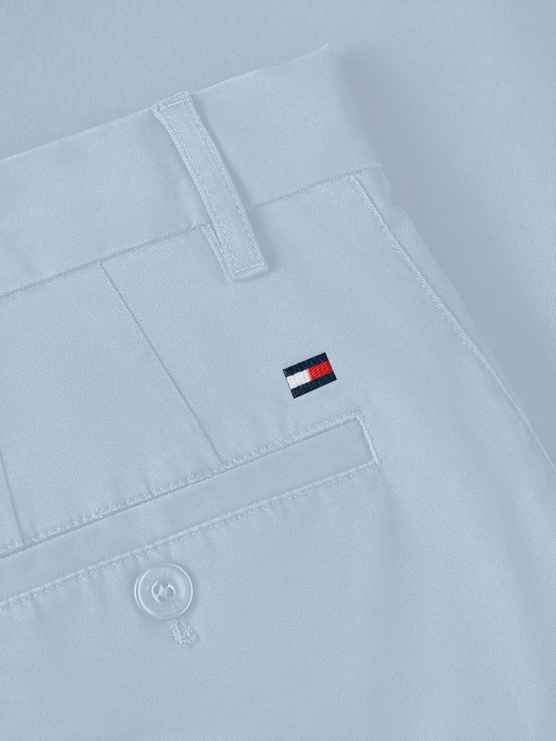 image:imageTommy Hilfiger Mens Casual Cotton Shorts 95 Inch with Stretch Also Available in Big and TallBreezy Blue