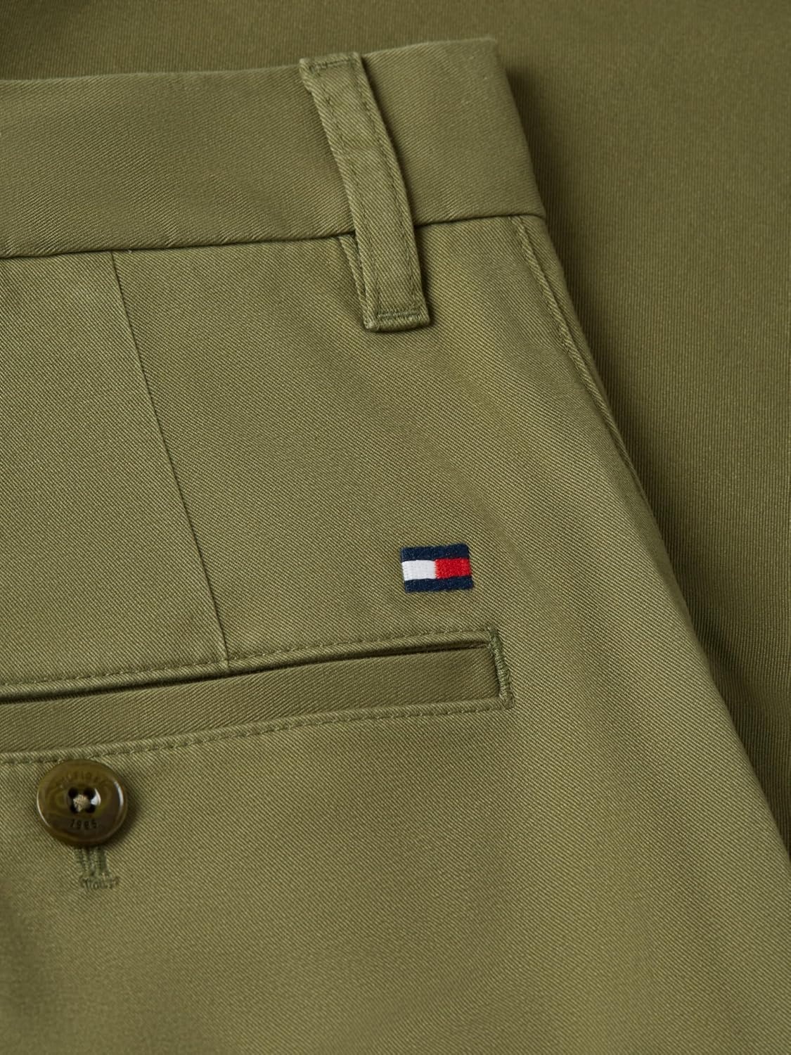 image:imageTommy Hilfiger Mens Casual Cotton Shorts 95 Inch with Stretch Also Available in Big and TallDark Artichoke