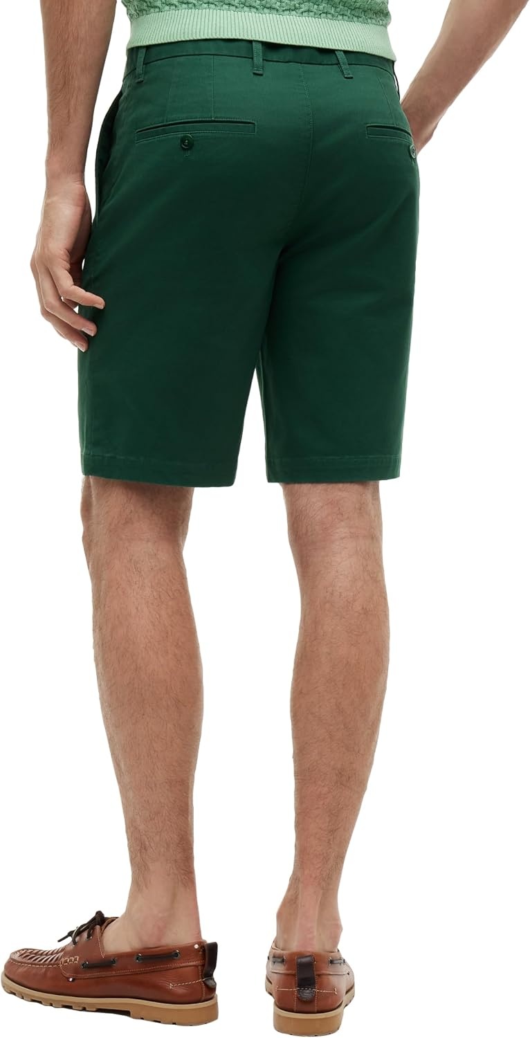 image:imageTommy Hilfiger Mens Casual Cotton Shorts 95 Inch with Stretch Also Available in Big and TallStreet Green