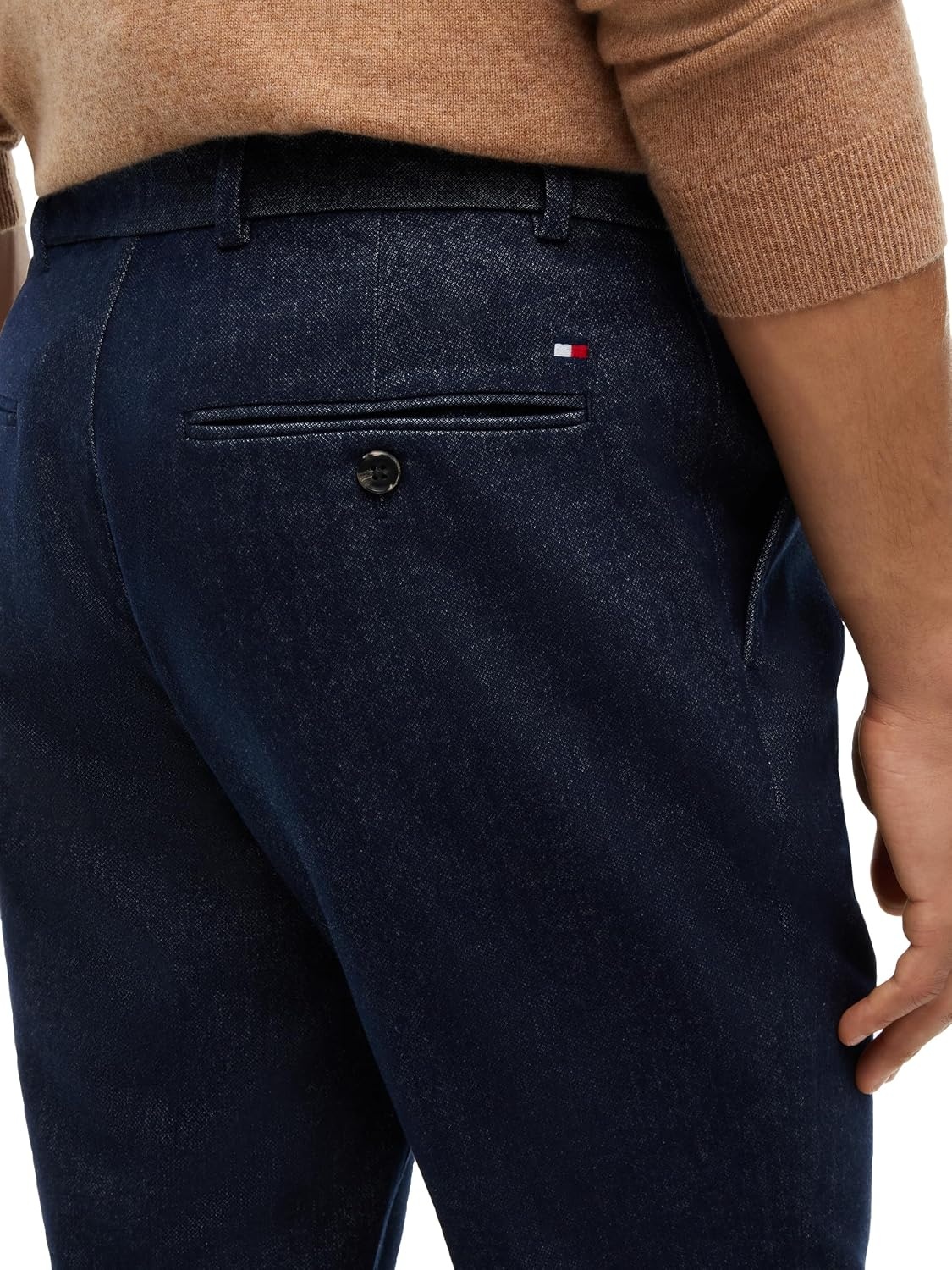 image:imageTommy Hilfiger Mens Casual Four Pocket Pants with Stretch in Straight FitNavy Blue