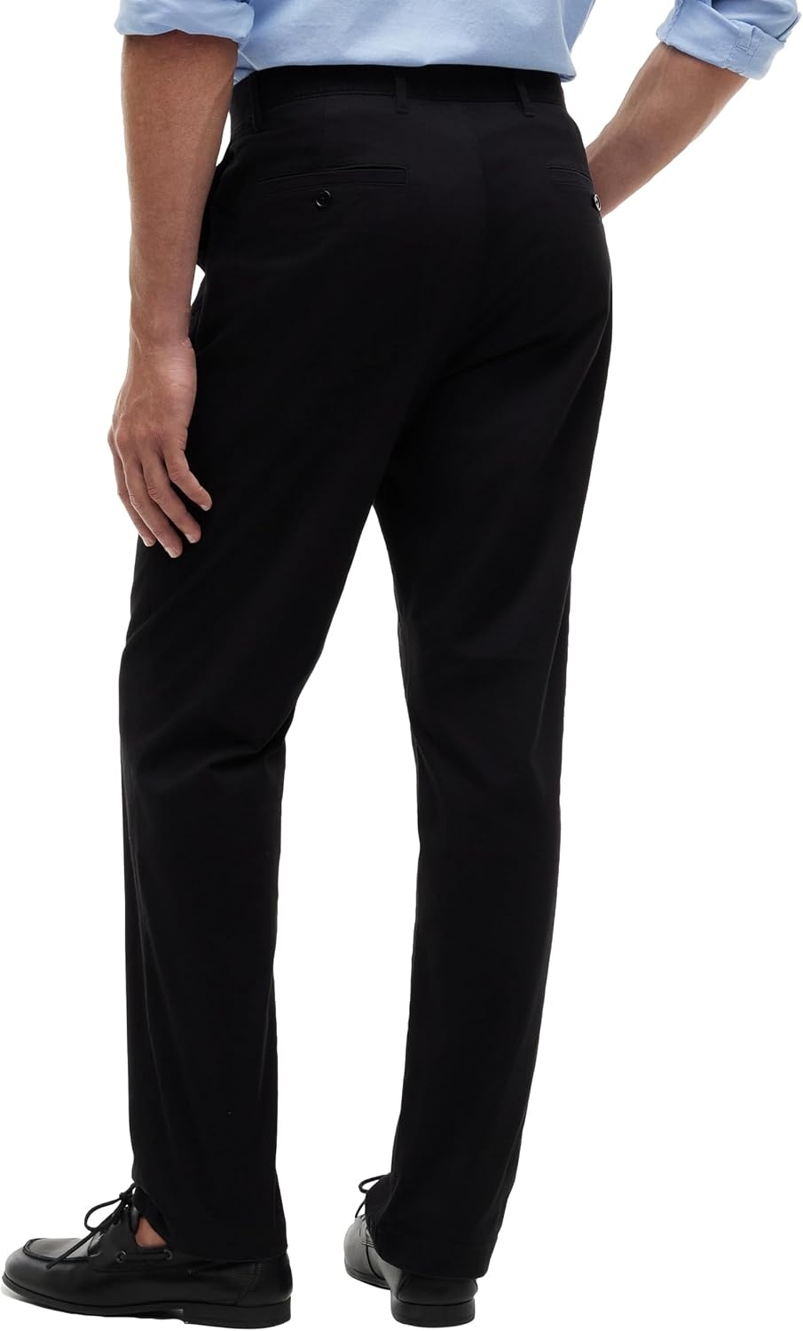 image:imageTommy Hilfiger Mens Causal Cotton Chino Pants with Stretch in Straight FitBlack