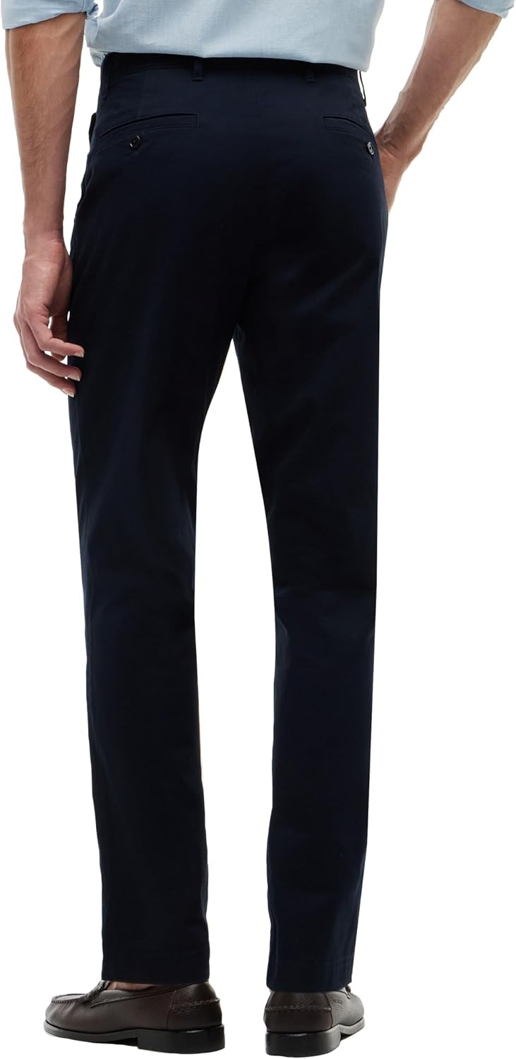 image:imageTommy Hilfiger Mens Causal Cotton Chino Pants with Stretch in Straight FitDesert Sky