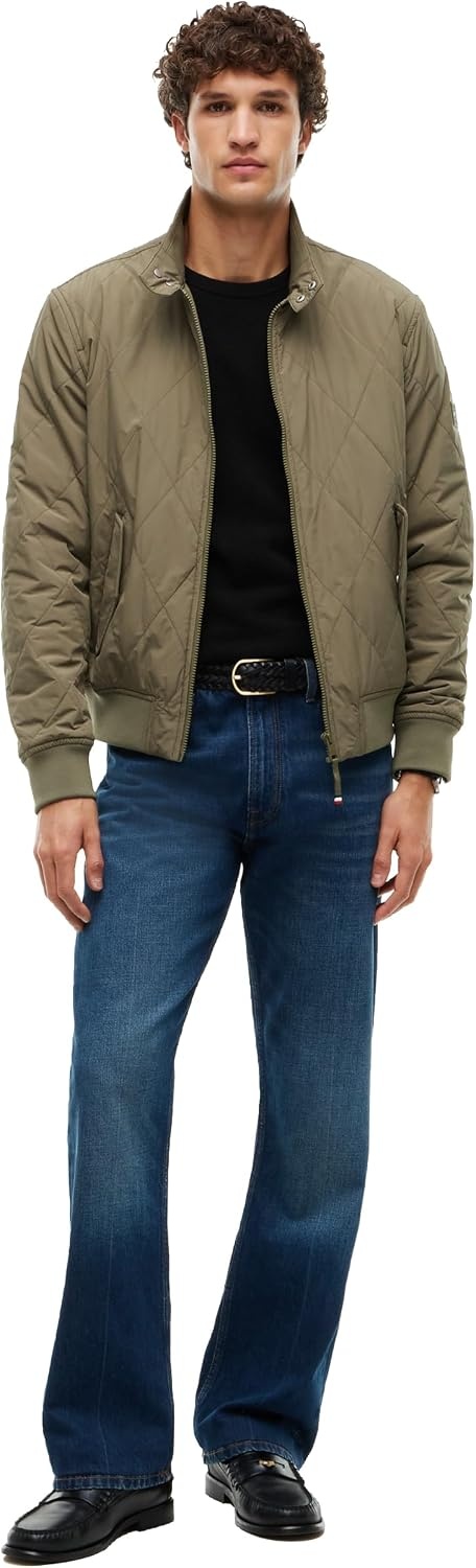 image:imageTommy Hilfiger Mens Cotton Solid Structured Crewneck Sweater PulloverBlack