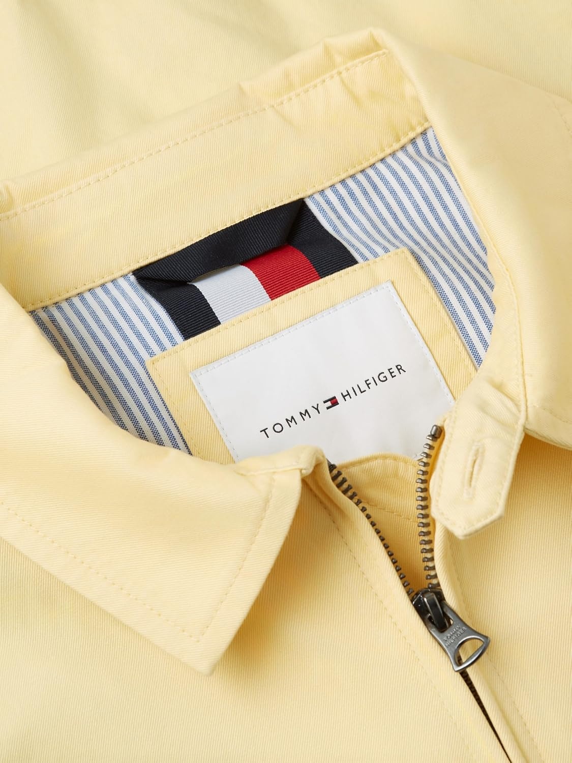 image:imageTommy Hilfiger Mens Lightweight Cotton Bomber JacketLight Daffodil