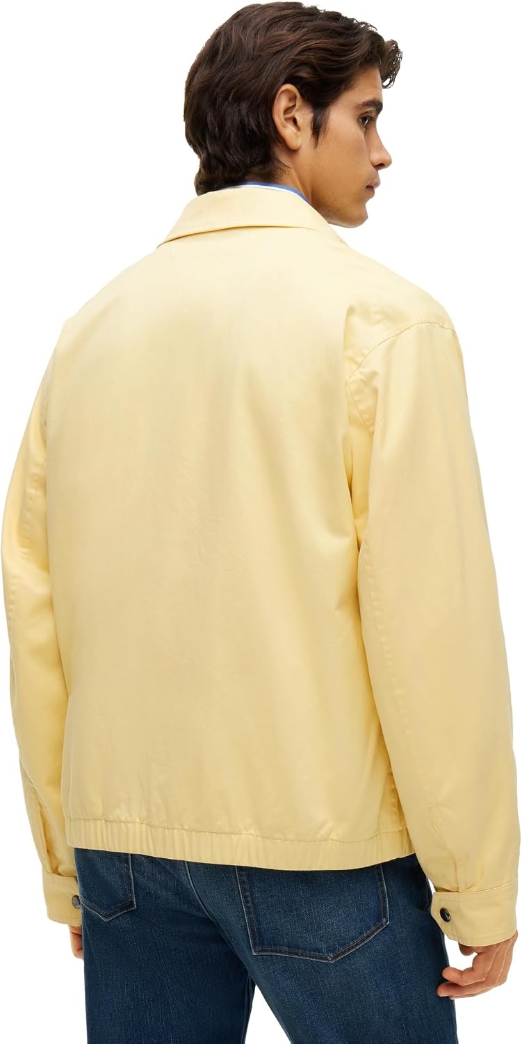 image:imageTommy Hilfiger Mens Lightweight Cotton Bomber JacketLight Daffodil