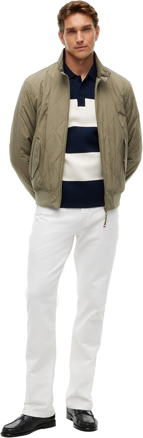 image:imageTommy Hilfiger Mens Lightweight Quilted Jacket Mens Packable JacketsGhost Fern