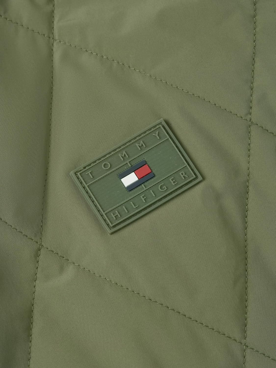 image:imageTommy Hilfiger Mens Lightweight Quilted Jacket Mens Packable JacketsGhost Fern