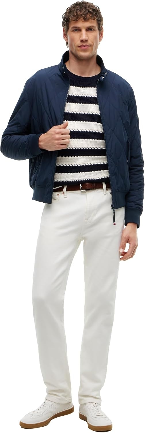 image:imageTommy Hilfiger Mens Lightweight Quilted Jacket Mens Packable JacketsNavy Blue