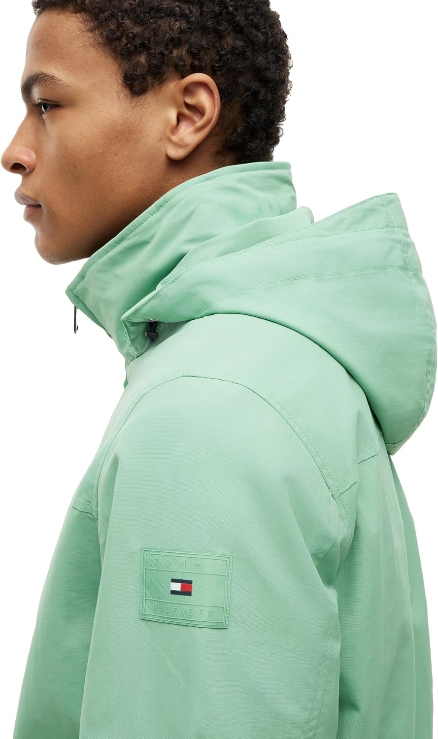 image:imageTommy Hilfiger Mens Lightweight Waterproof Regatta Bomber JacketCut Grass