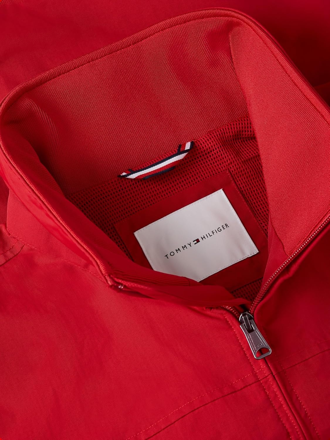 image:imageTommy Hilfiger Mens Lightweight Waterproof Regatta Bomber JacketMedium Red