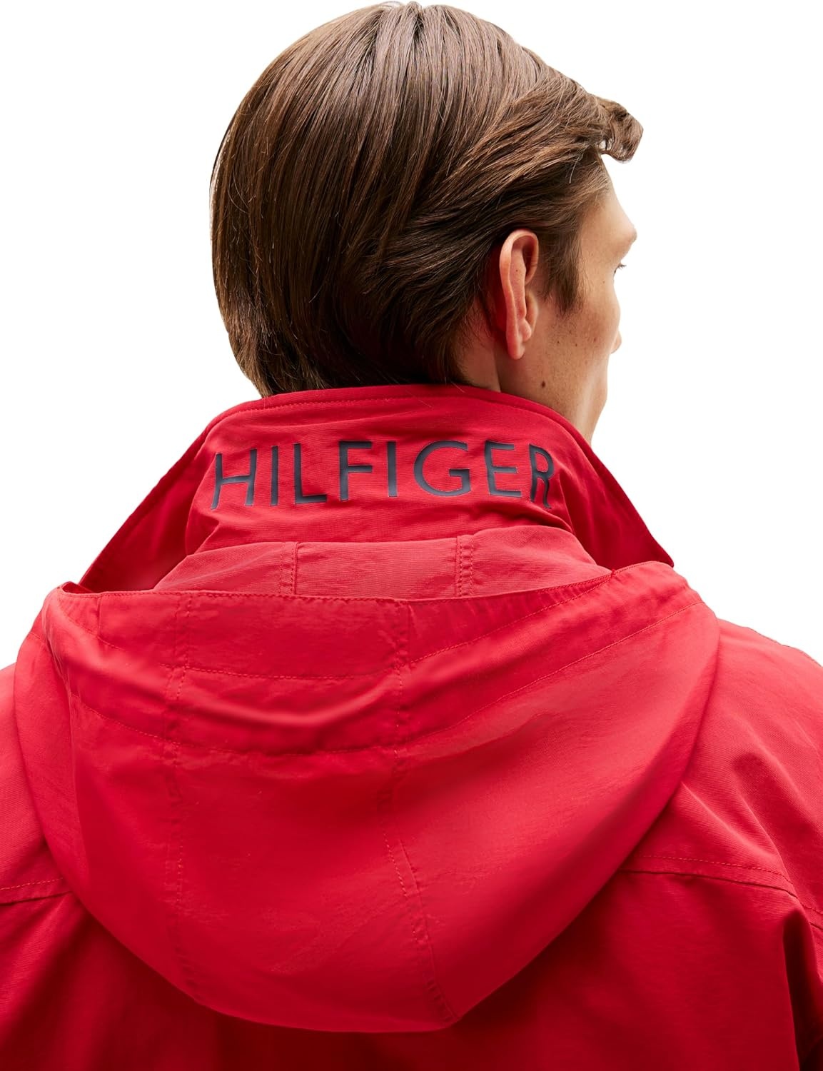 image:imageTommy Hilfiger Mens Lightweight Waterproof Regatta Bomber JacketMedium Red