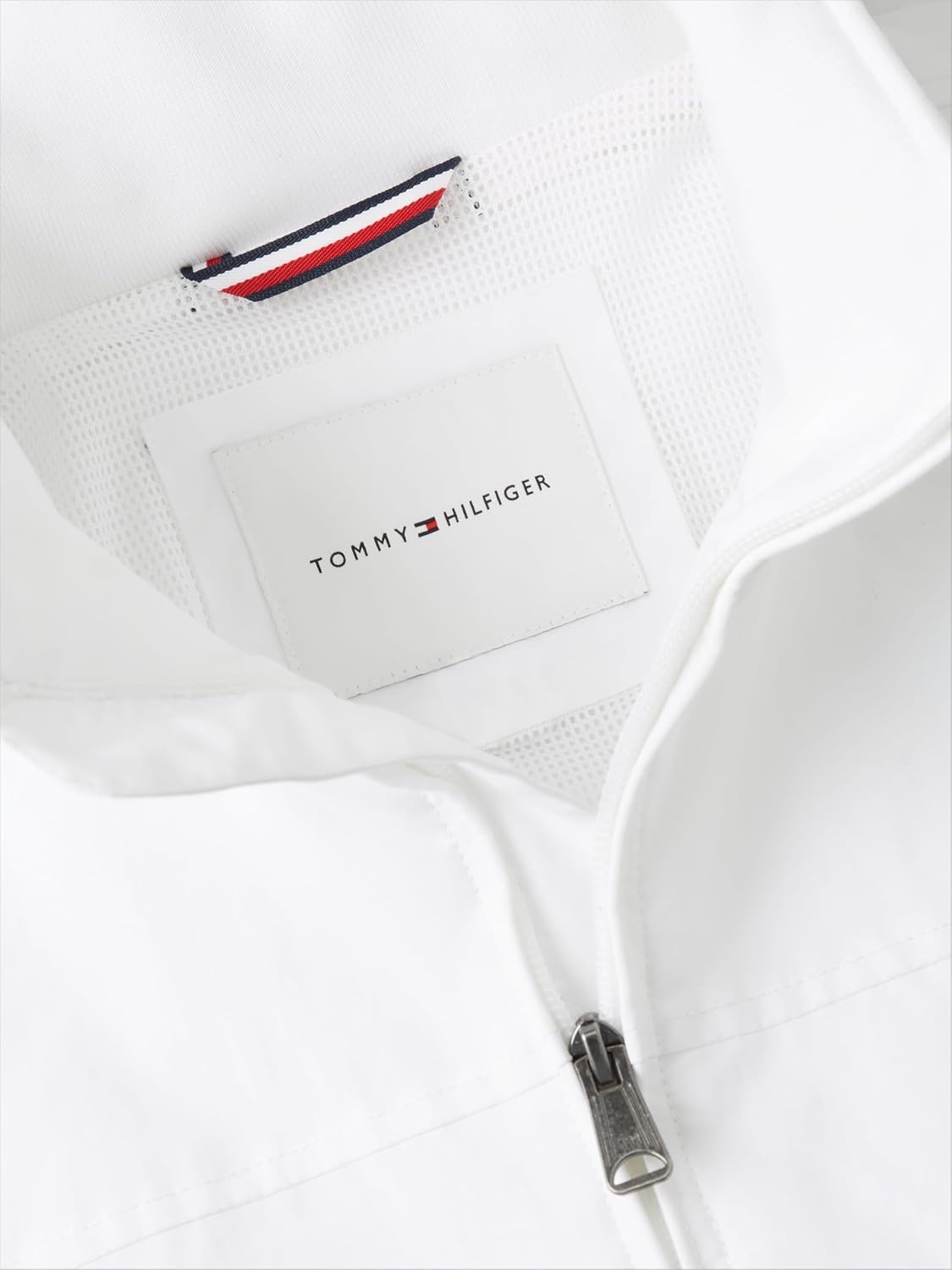 image:imageTommy Hilfiger Mens Lightweight Waterproof Regatta Bomber JacketOptic White