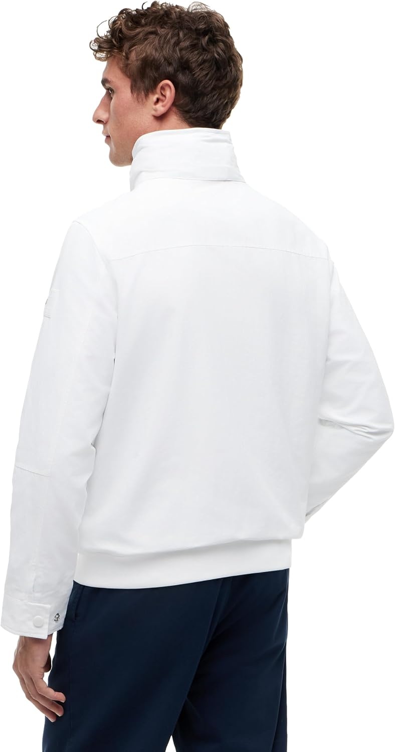image:imageTommy Hilfiger Mens Lightweight Waterproof Regatta Bomber JacketOptic White