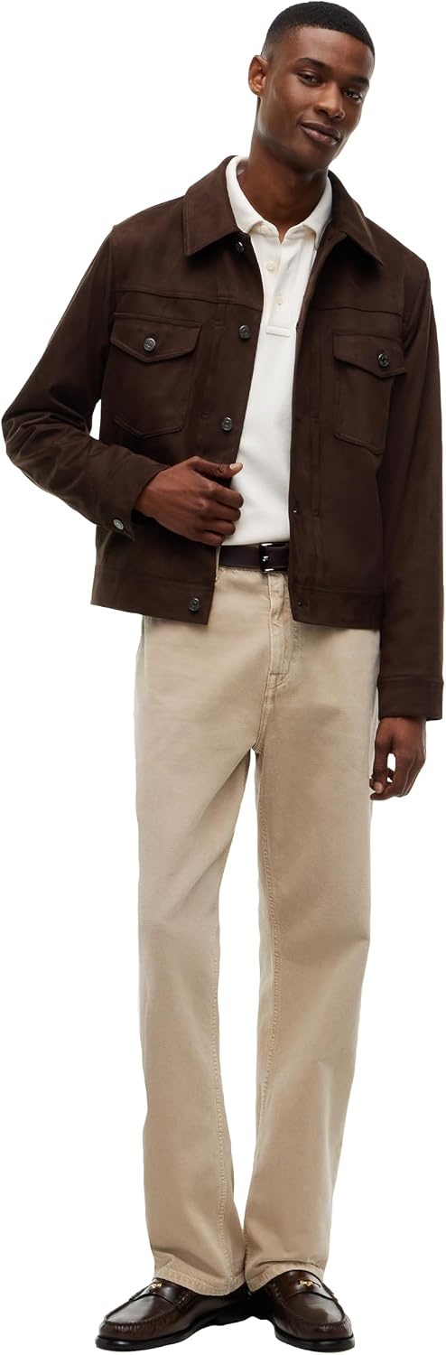 image:imageTommy Hilfiger Mens Long Sleeve Button Down Polo Shirt in Regular FitIvory Petal