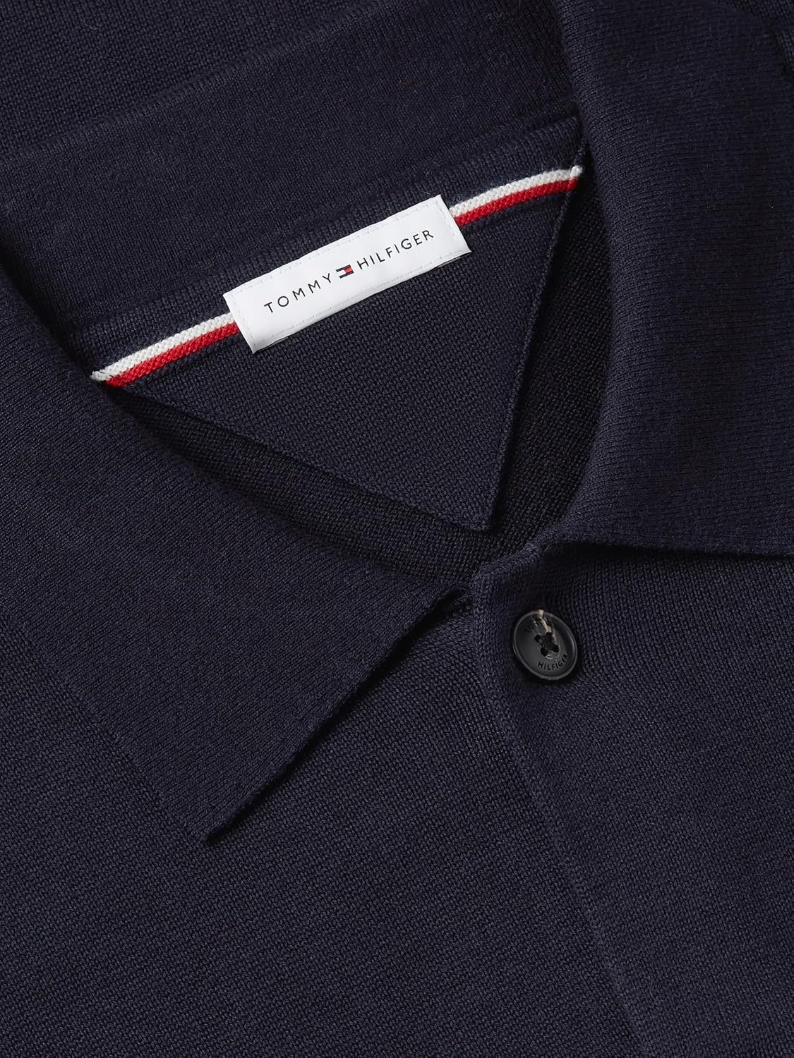 image:imageTommy Hilfiger Mens Long Sleeve Casual Cotton Cardigan SweaterNavy Blue