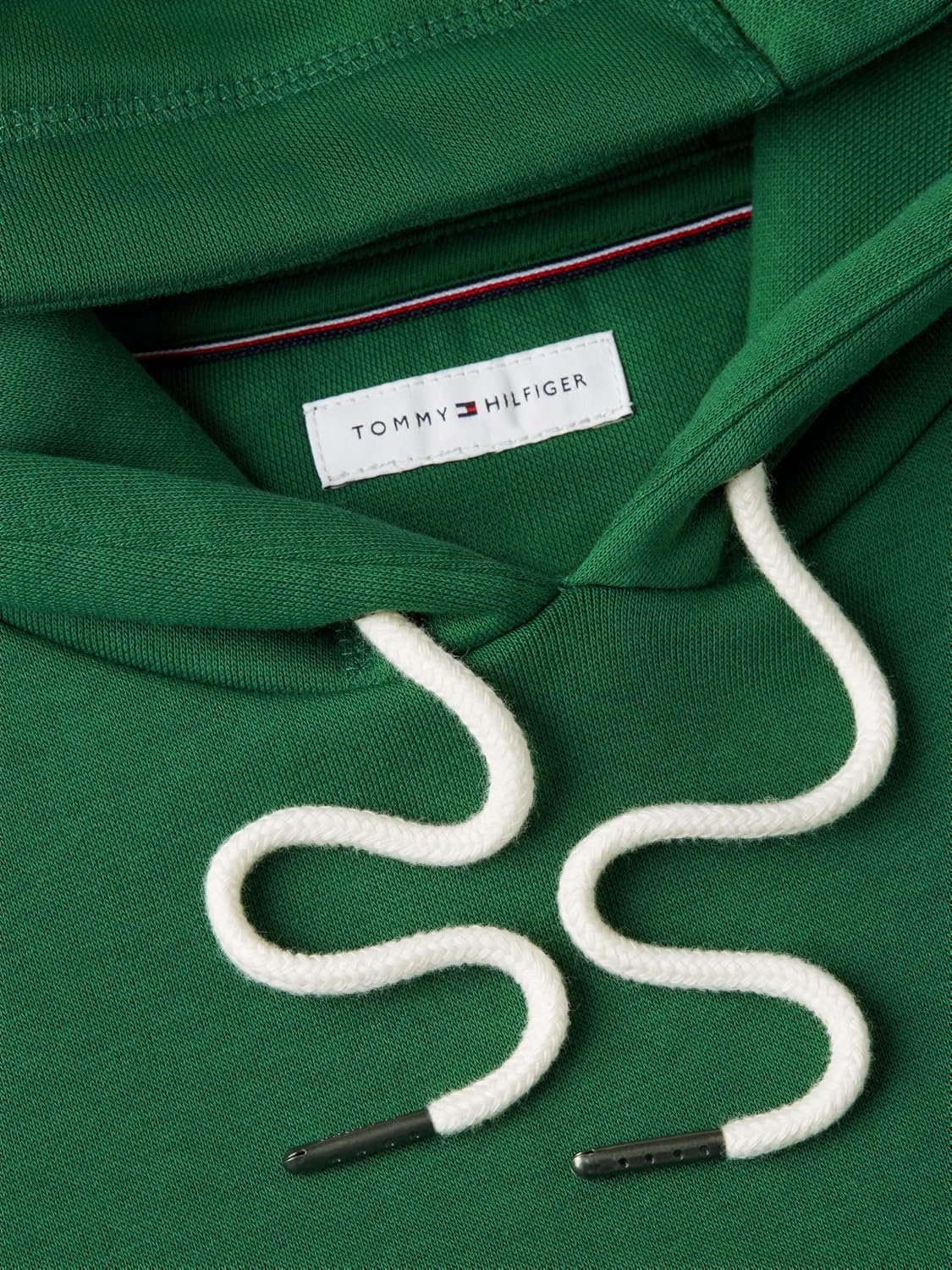 image:imageTommy Hilfiger Mens Medium Weight Fleece Hoodie Sweatshirt With Embroidered Logo Also Available in Big amp TallStreet Green