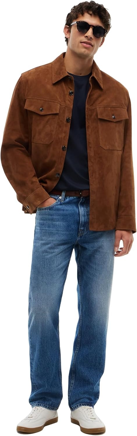 image:imageTommy Hilfiger Mens Regular Straight Jeans for MenBrian Blue