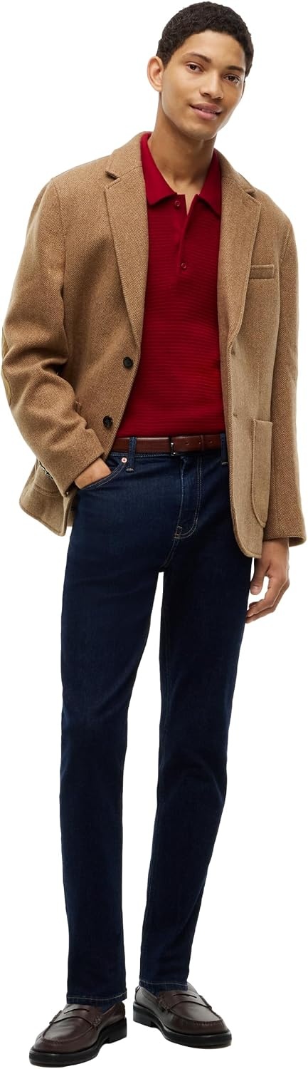 image:imageTommy Hilfiger Mens Short Sleeve Casual Cotton Cashmere Polo ShirtRegatta Red