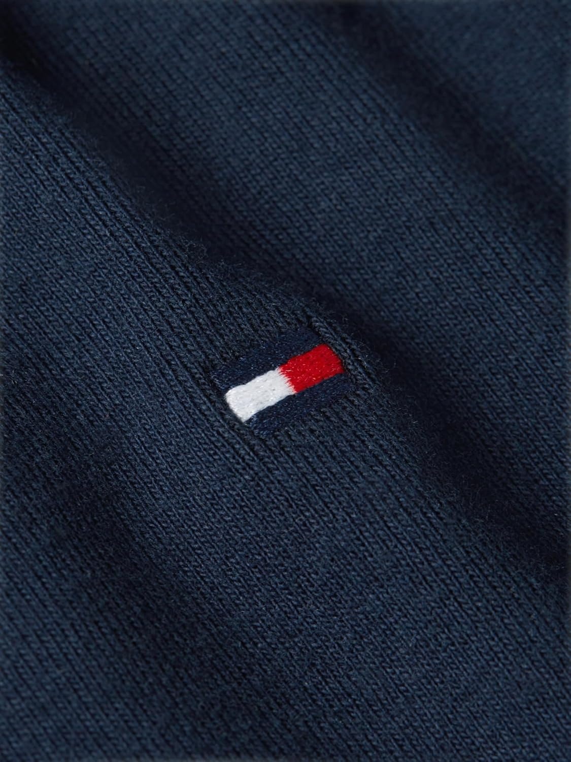 image:imageTommy Hilfiger Womens Basic Short Sleeve Cotton VNeck TShirtDark Night NavyRwb